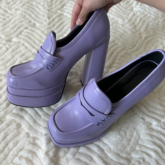 Dolls Kill Shoes - Dolls Kill loafer platform